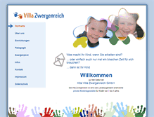 Tablet Screenshot of kita-villazwergenreich.de
